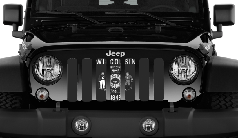 Wisconsin Tactical State Flag Grille Insert