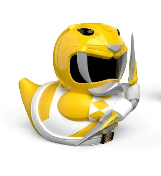 Yellow Power Ranger TUBBZ Collectible Duck (Collector's Edition)-duckduckjeep-offroad-wrangler-gladiator-3d-jeep duck-custom duck-Jeep-The Quacktory-Fun Jeep Ducks-Ducks4Jeep