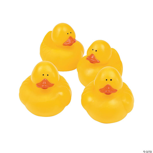 Yellow Rubber Ducks - by the dozen-duckduckjeep-offroad-wrangler-gladiator-3d-jeep duck-custom duck-Jeep-The Quacktory-Fun Jeep Ducks-Ducks4Jeep