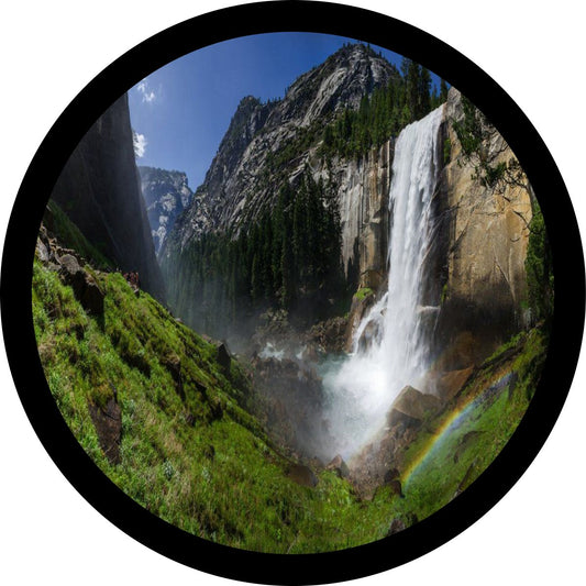 Yosemite National Park with Waterfall-duckduckjeep-offroad-wrangler-gladiator-3d-jeep duck-custom duck-Jeep-The Quacktory-Fun Jeep Ducks-Ducks4Jeep