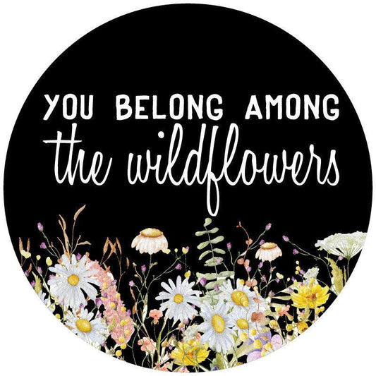 You Belong Among The Wildflowers Watercolor Spare Tire Cover for Campers, Jeeps, Broncos, RV, & More-duckduckjeep-offroad-wrangler-gladiator-3d-jeep duck-custom duck-Jeep-The Quacktory-Fun Jeep Ducks-Ducks4Jeep