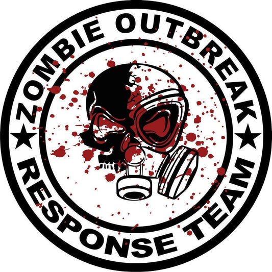 Zombie Outbreak Response Team Skull Gas Mask Spare Tire Cover-duckduckjeep-offroad-wrangler-gladiator-3d-jeep duck-custom duck-Jeep-The Quacktory-Fun Jeep Ducks-Ducks4Jeep