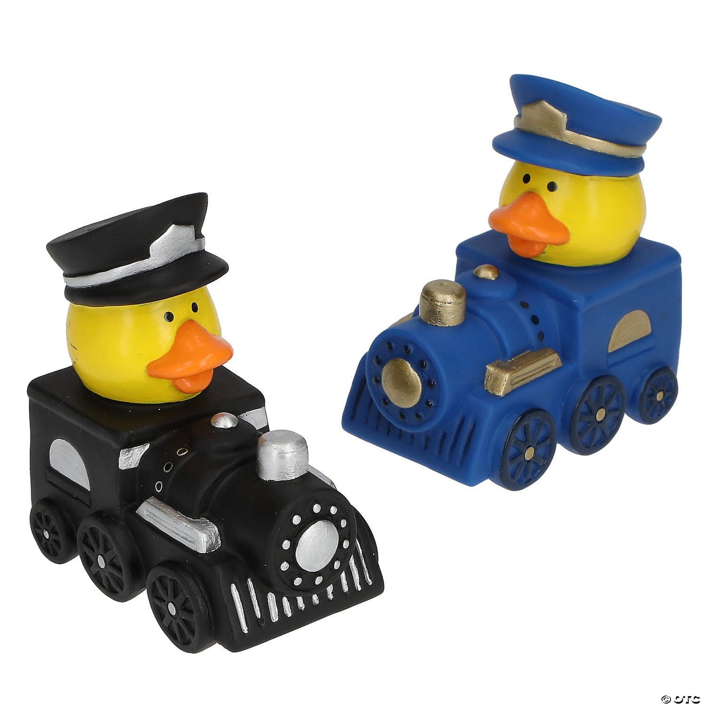 Train-Shaped Conductor Rubber Ducks